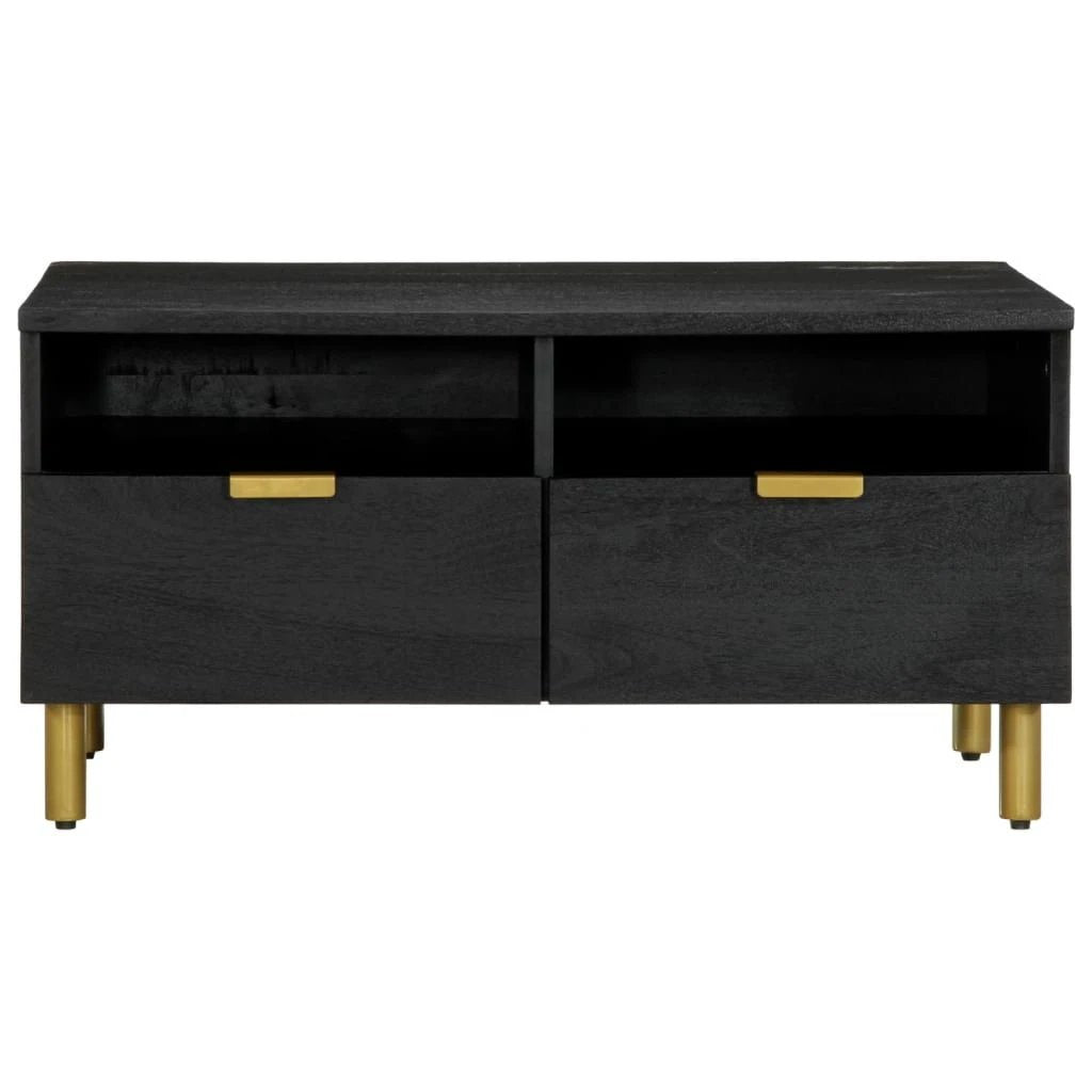 VidaXL Coffee Table 80x54x40 cm Engineered Wood With Storage Drawers And Shelves For Living Room by vidaXL