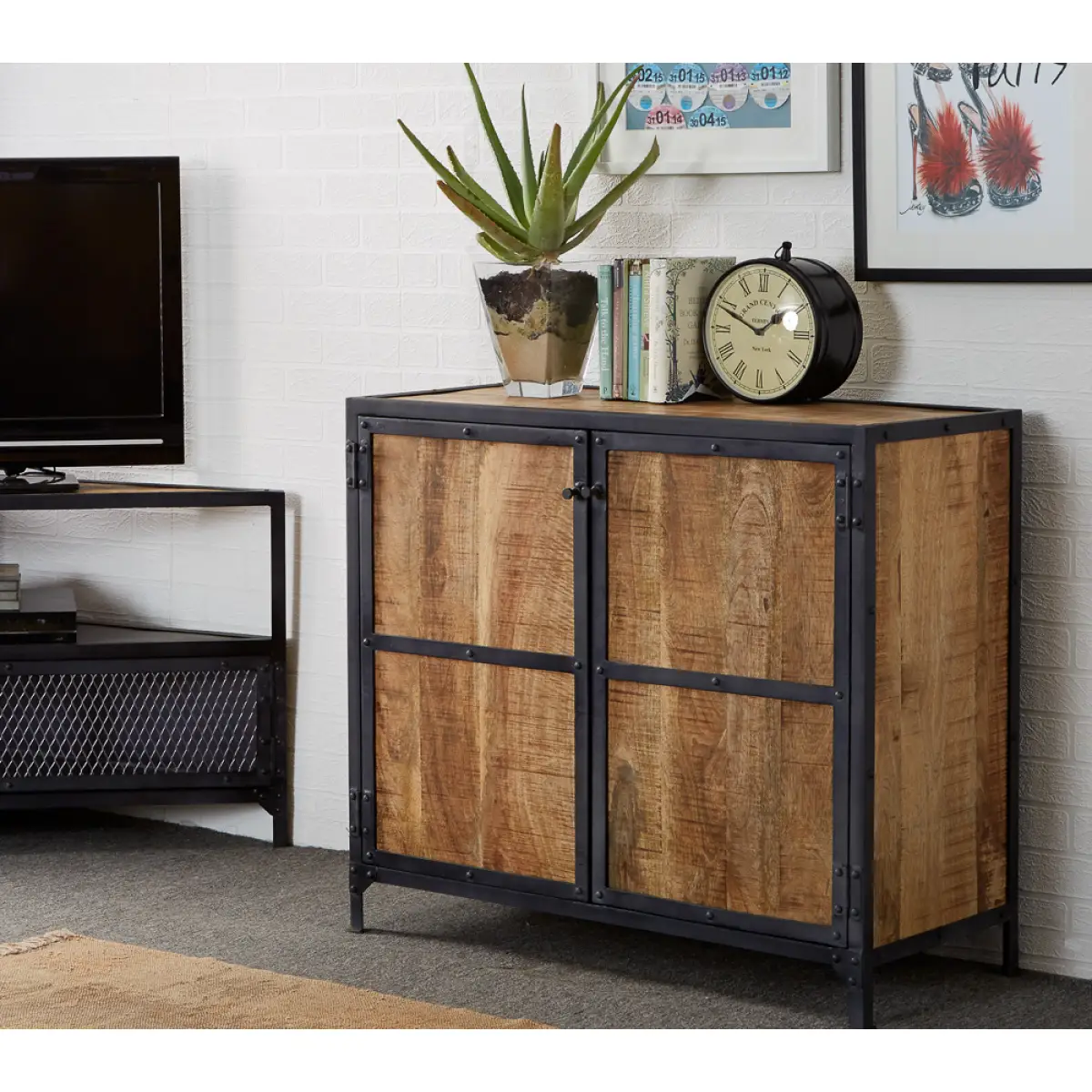 Indian Hub Ascot Small Sideboard - Sideboard