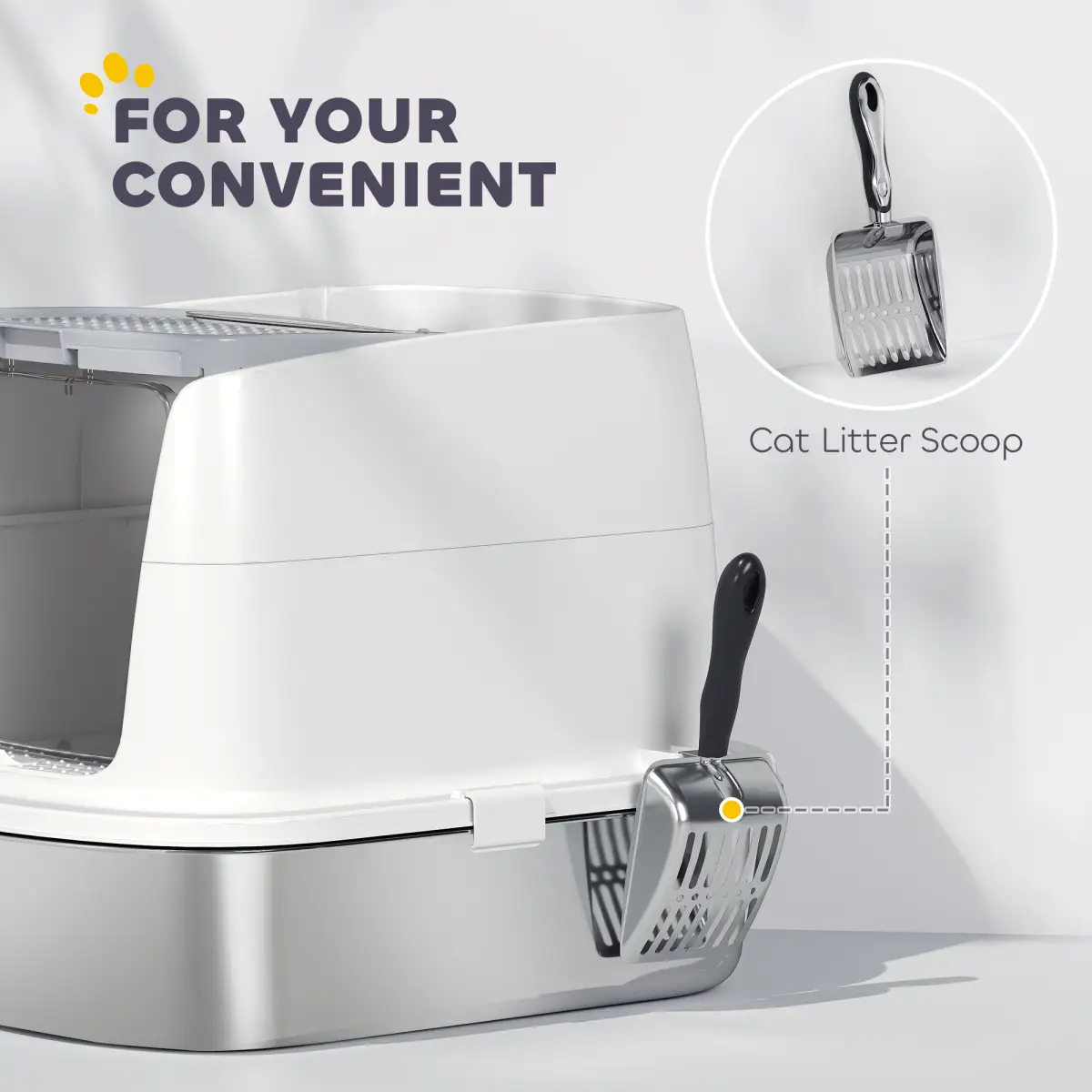 N/A Cat Litter Box - Cat Litter