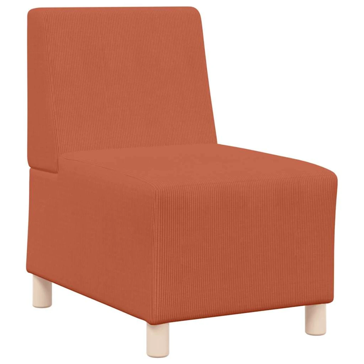 VidaXL Armless Modular Sofa 55x74x82 Cm Corduroy Home by vidaXL