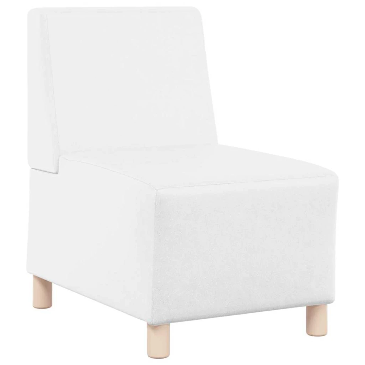 vidaXL VidaXL Armless Modular Sofa 55x74x82cm Faux Leather Home - Sofa