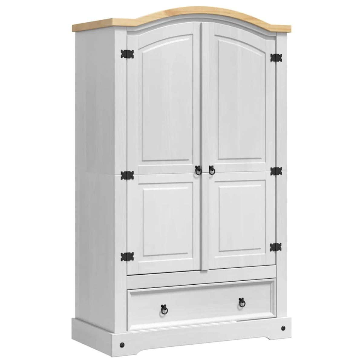 VidaXL Wardrobe 101x52x170 cm Drawer Pine by vidaXL