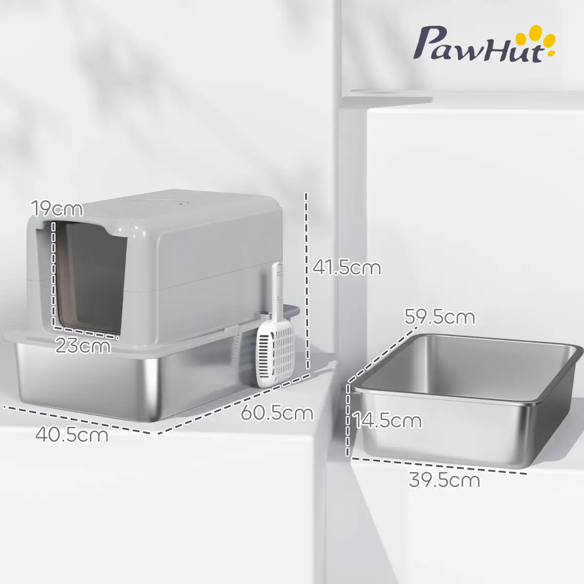N/A Cat Litter Box - Cat Litter