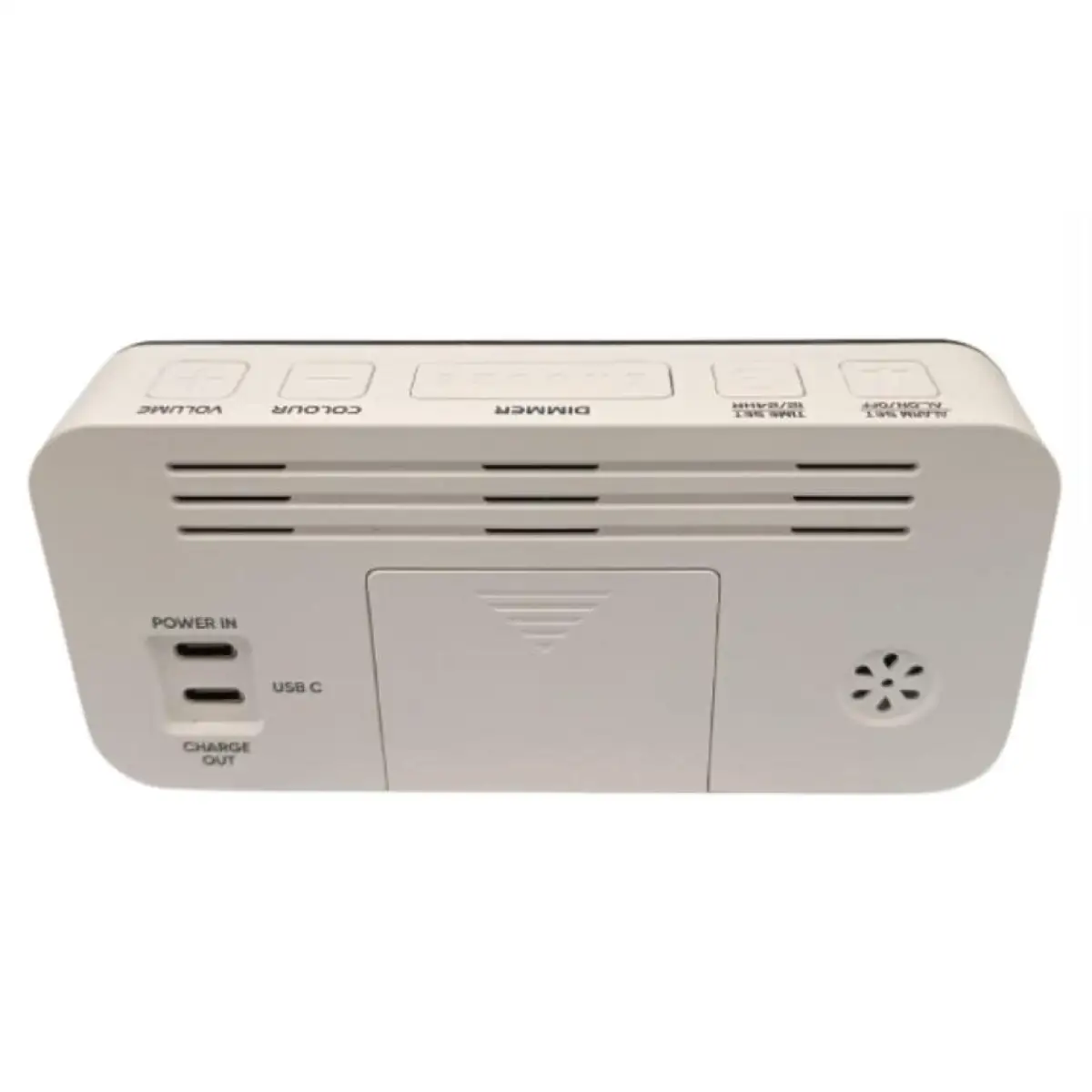 Acctim Acctim Jaxon Digital Alarm Clock in White - 16512 - Clock