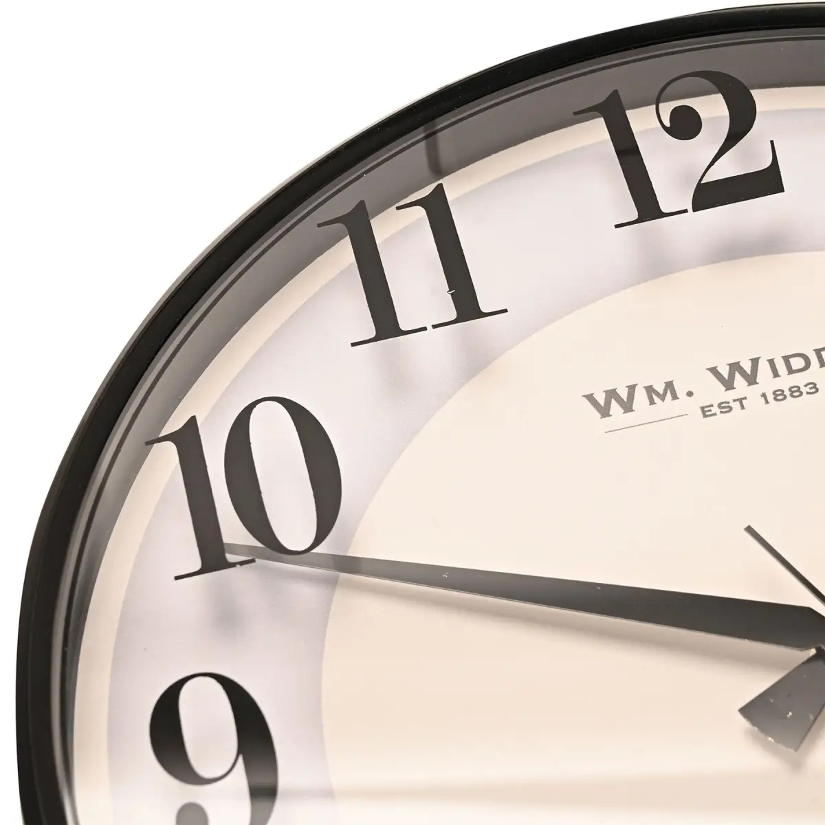 Widdop Wm Widdop 31CM White Dial Slim Line Wall Clock W9807 - Clock