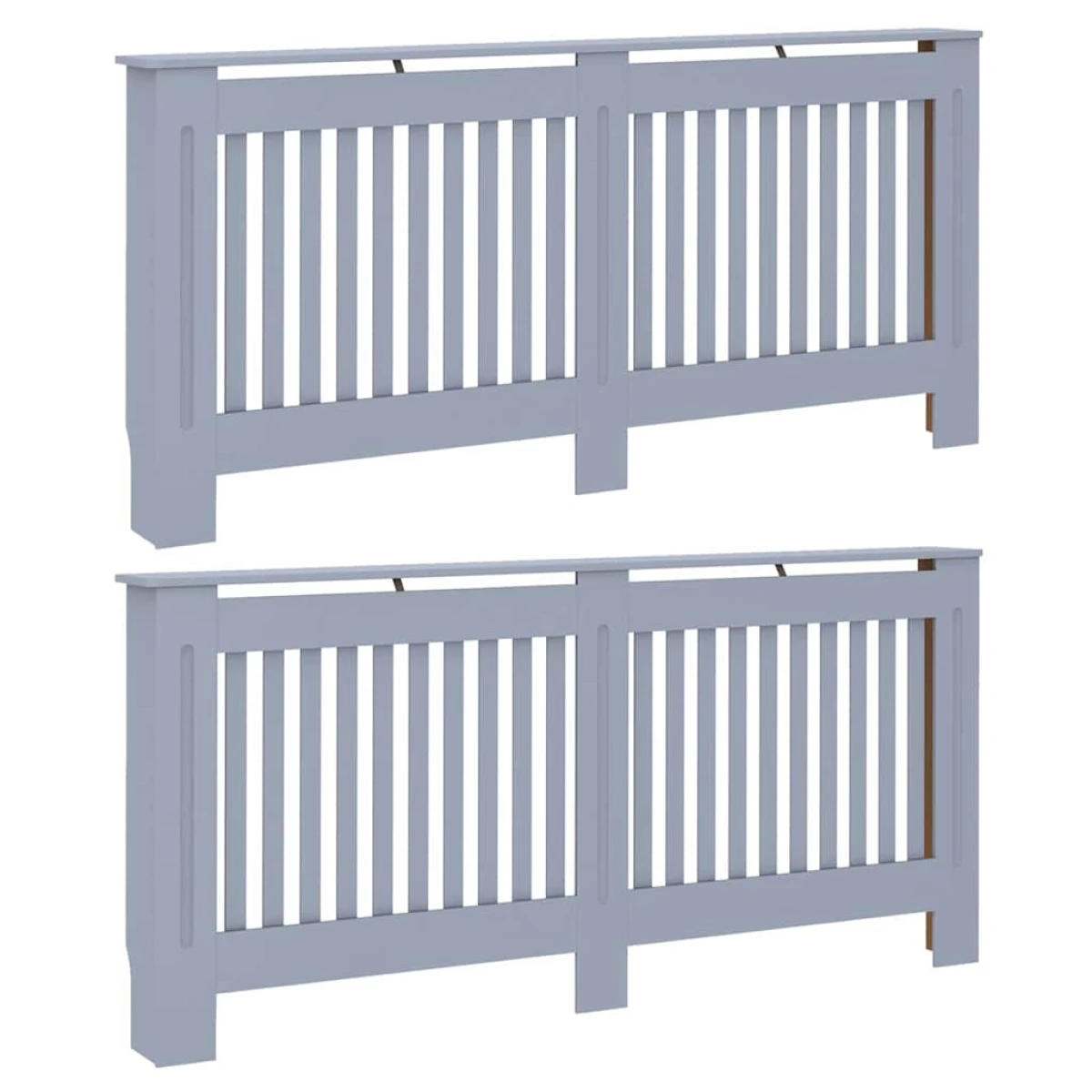 vidaXL vidaXL Radiator Cover 172x19x81.5cm Slatted Home - Radiator