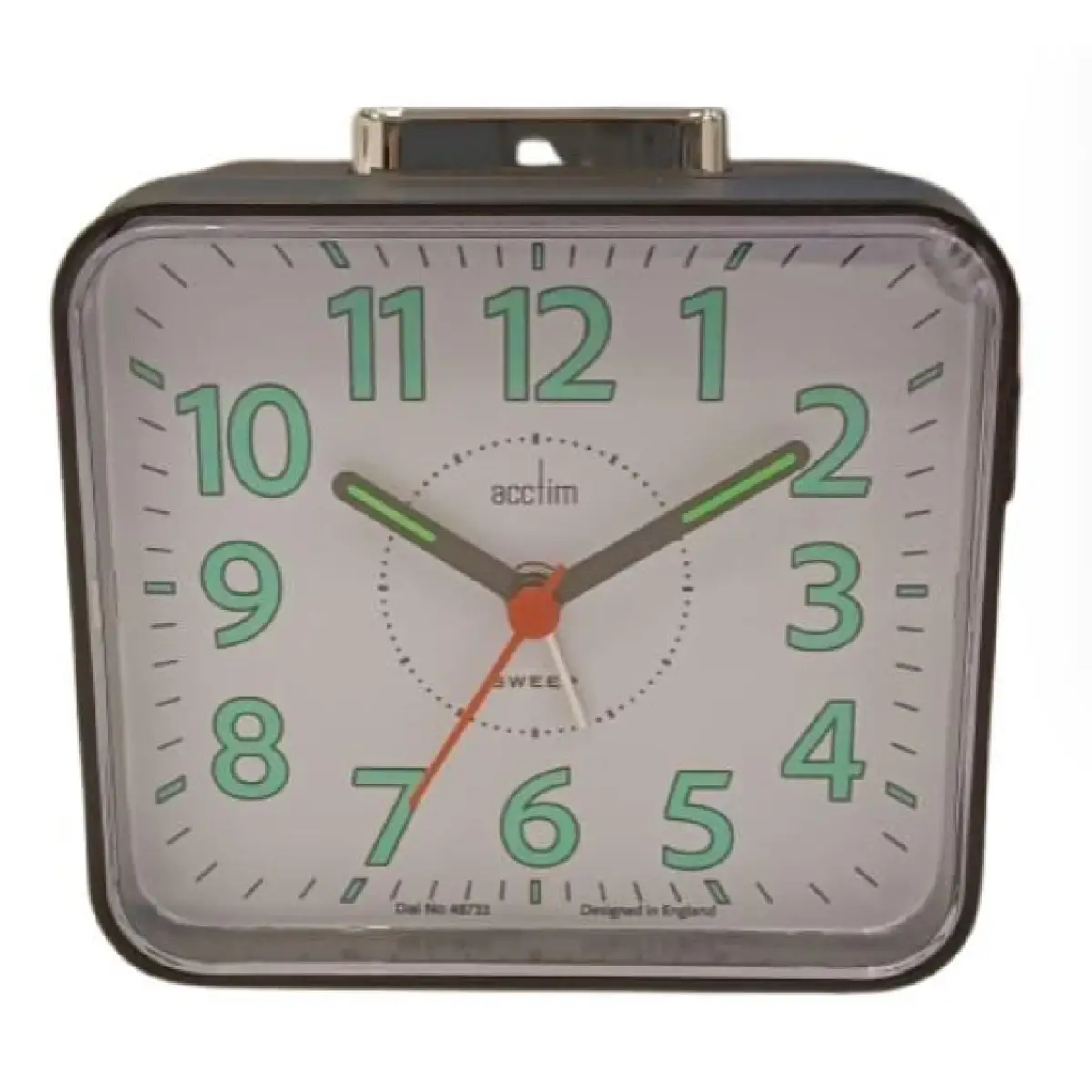 Acctim Acctim Parker Alarm Clock in Black - 16463 - Clock