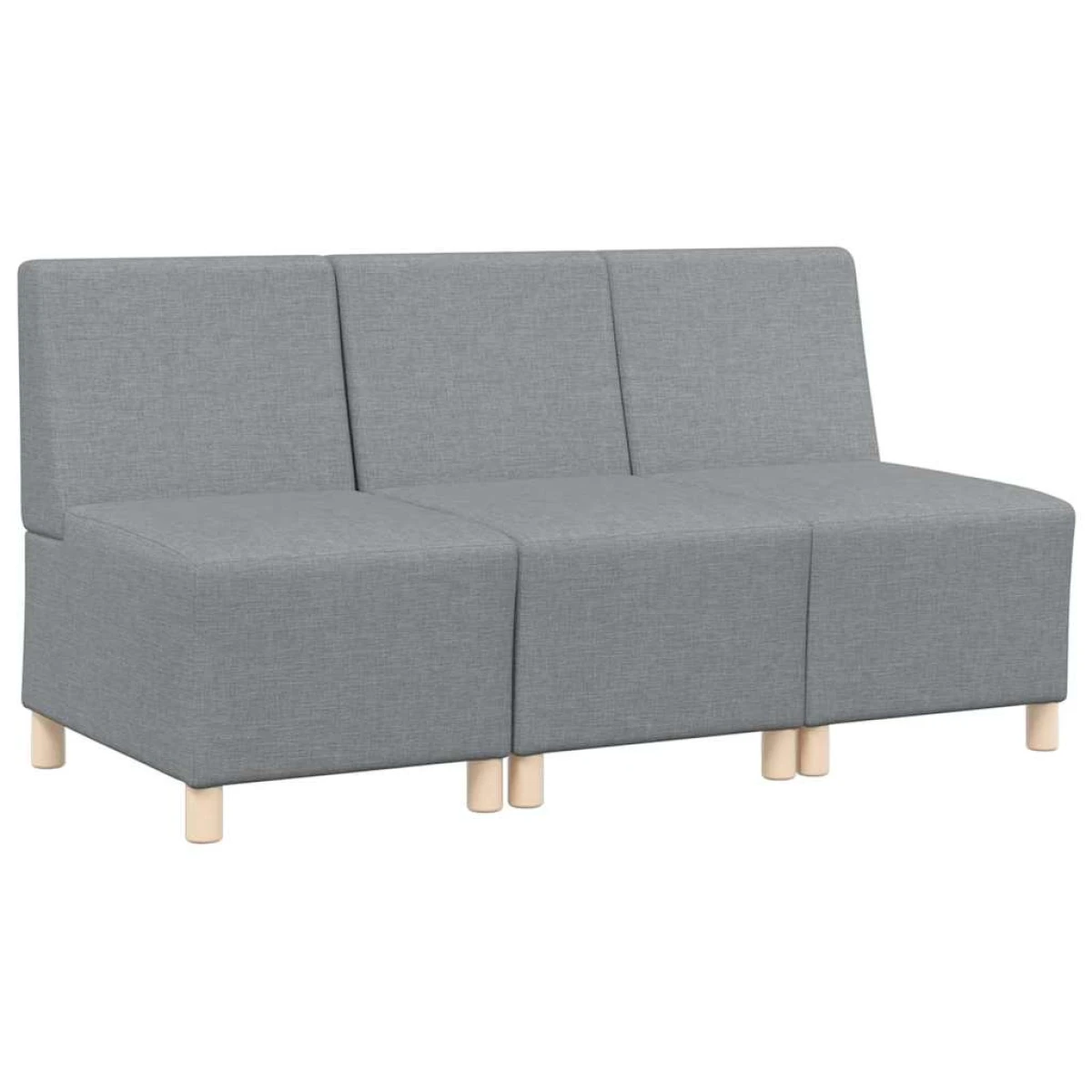 VidaXL Modular Sofa Unit 55x74x82 Cm Armless Living Room by vidaXL