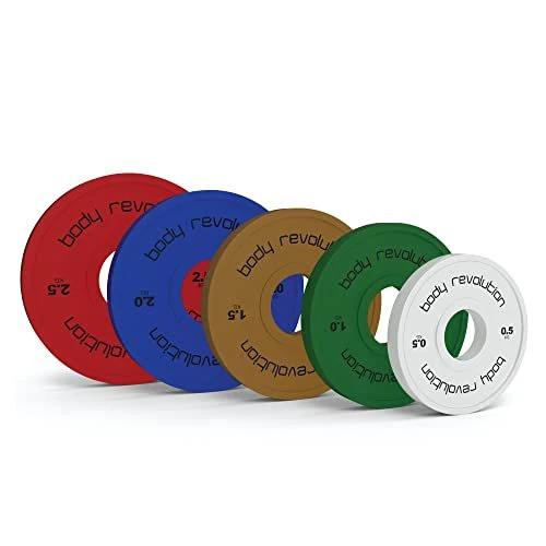 Monster Shop Full Set Fractional Bumper Plates -