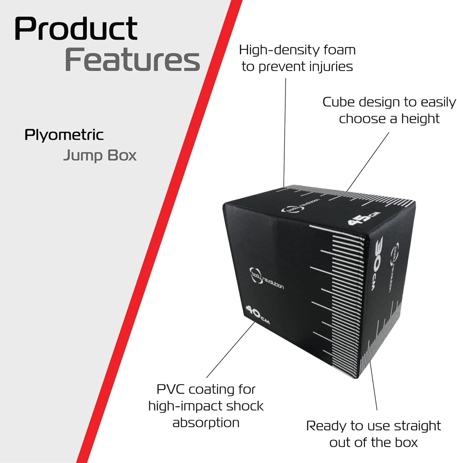 Monster Shop Small Body Revolution Plyo Box -