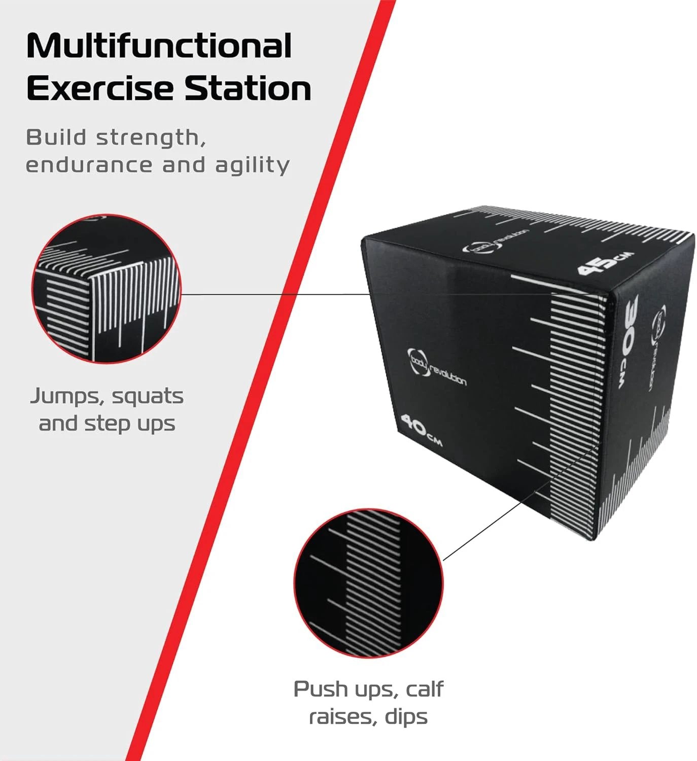 Monster Shop Small Body Revolution Plyo Box -