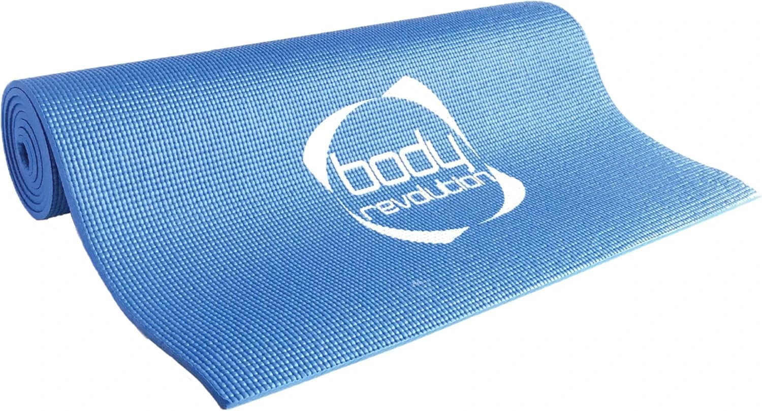Blue Yoga Mat by Monster Shop