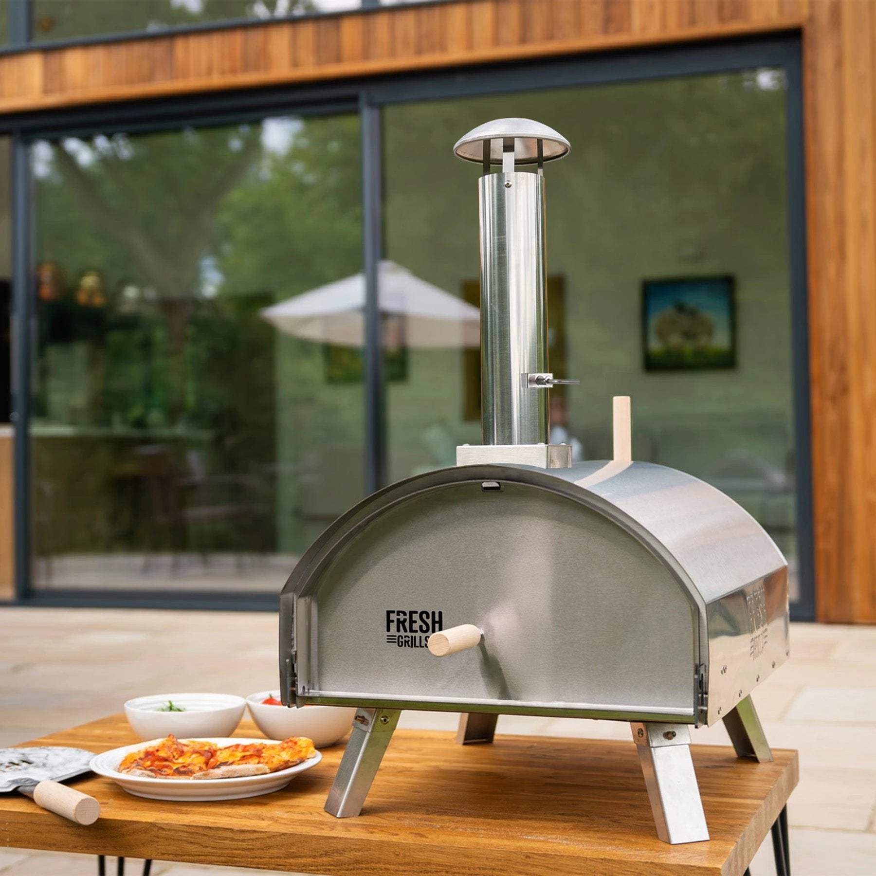 Fresh Grills Extra Large Premium Outdoor Pizza Oven by Monster Shop