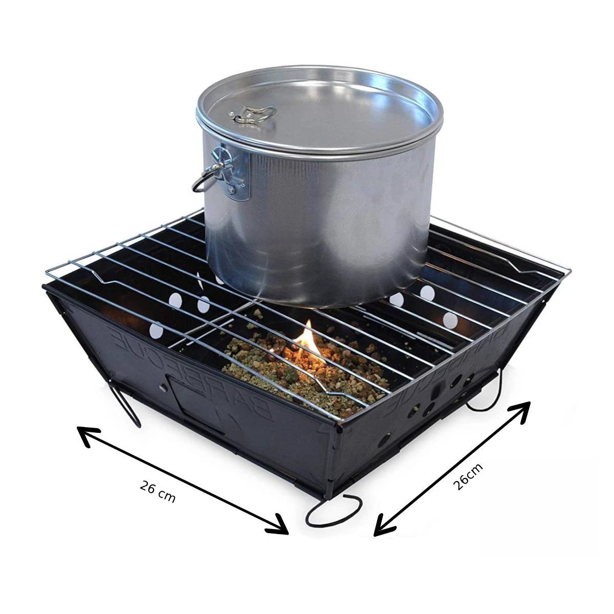 Fresh Grills Small Portable BBQ by Monster Shop