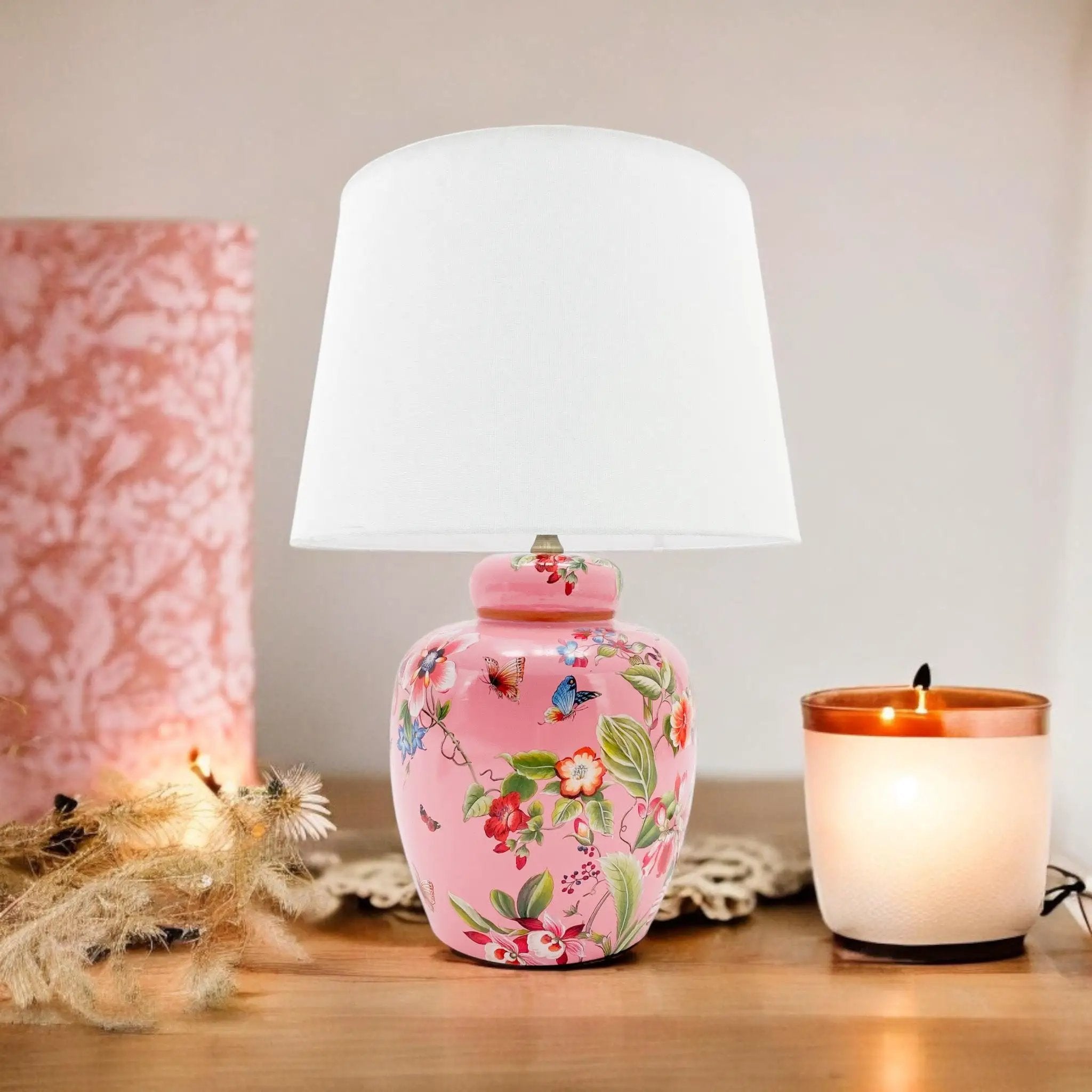 MSL 41CM CERAMIC TABLE LAMP - Lamp