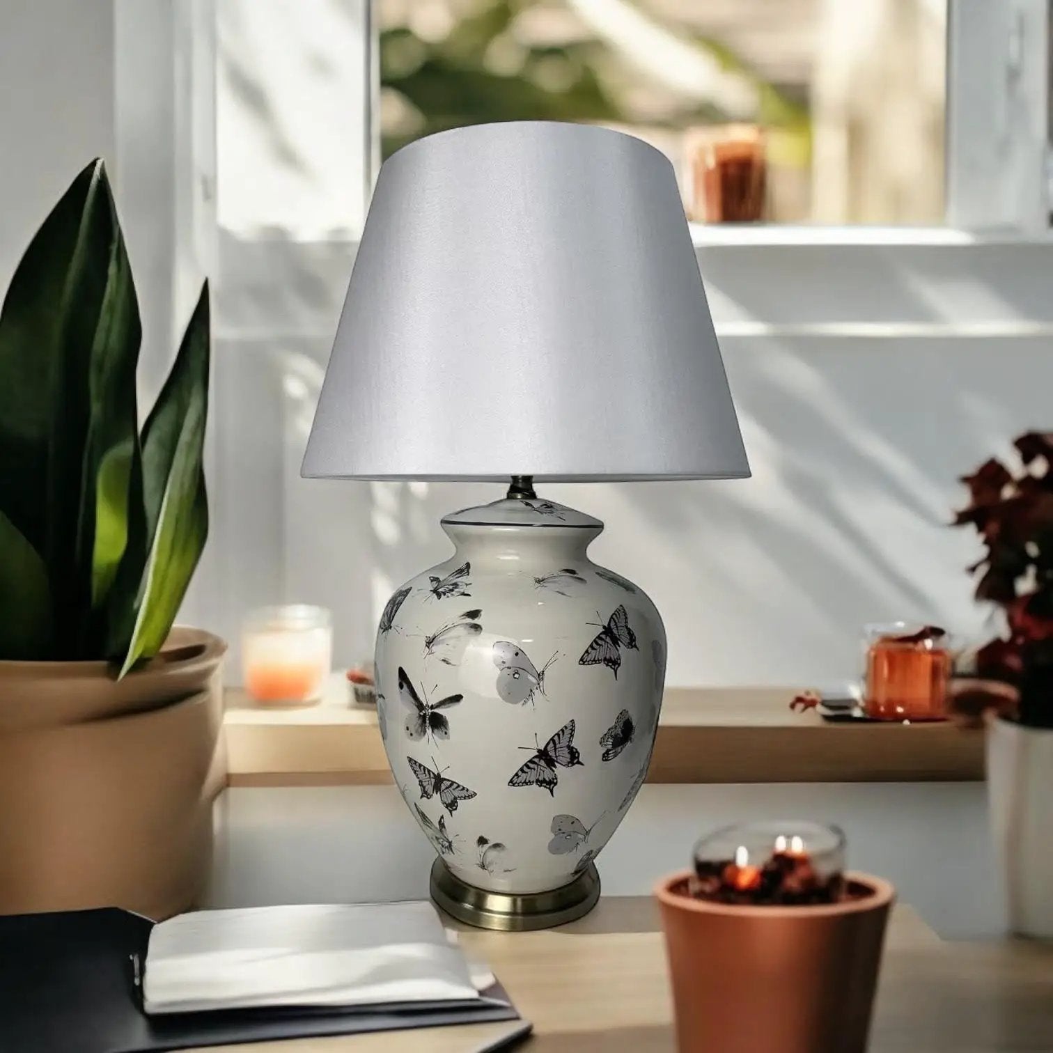 MSL 51CM LAMP AND SHADE - Lamp