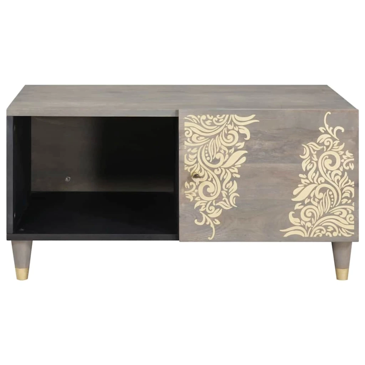 VidaXL Coffee Table 80x50x40cm Solid Mango Wood by vidaXL