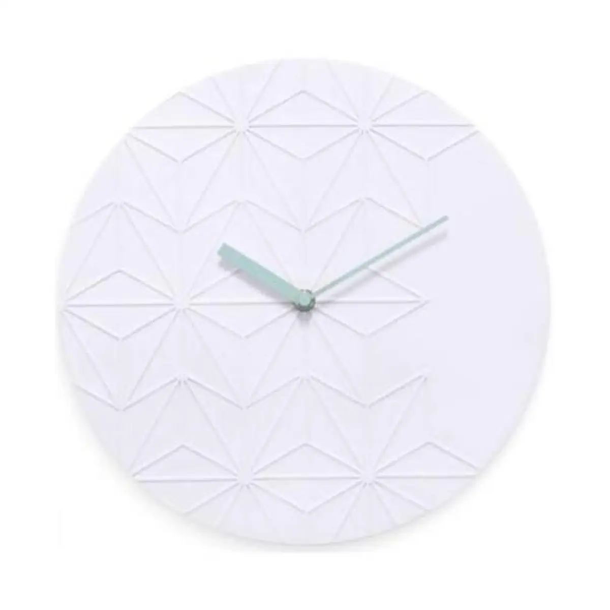 Acctim Acctim Chloe White 40cm Diameter Wall Clock 29652 - Clock
