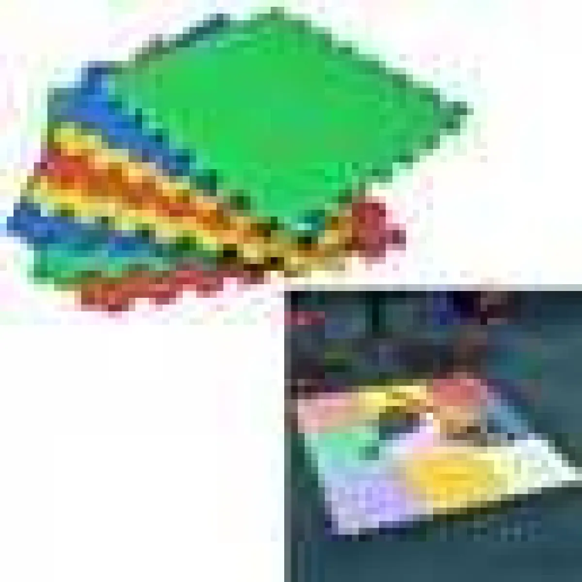 Un-Branded 5 PACKS MULTICOLOR EVA INTERLOCKING Mat 30 x 30 - Rug