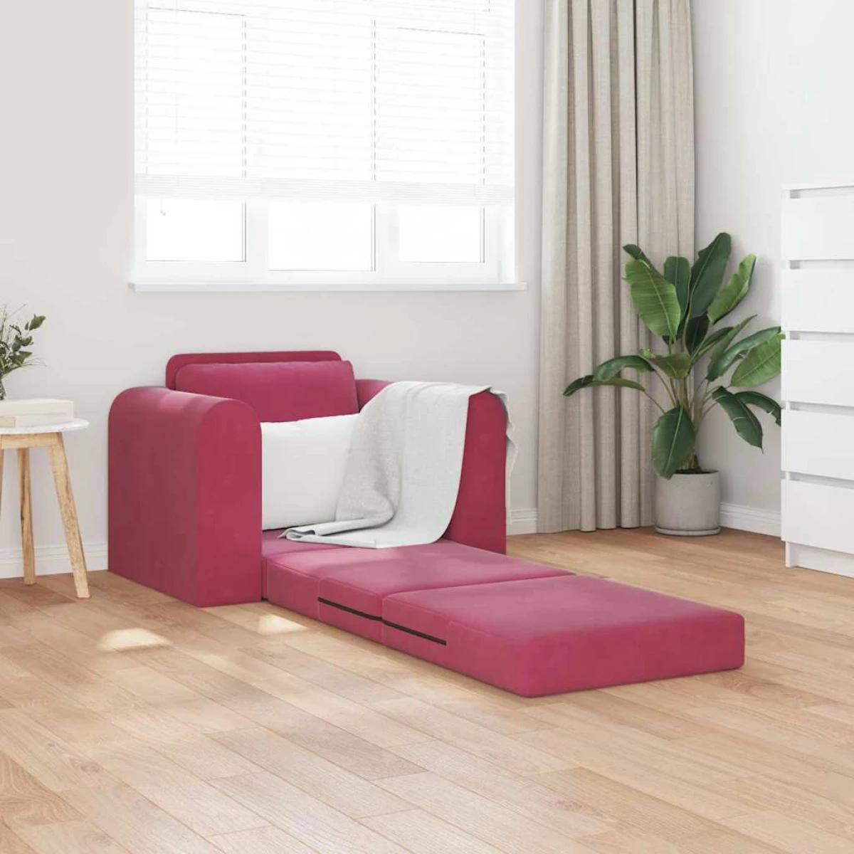 VidaXL Sofa Bed 98x71x83 Cm Velvet Ergonomic Living Room by vidaXL