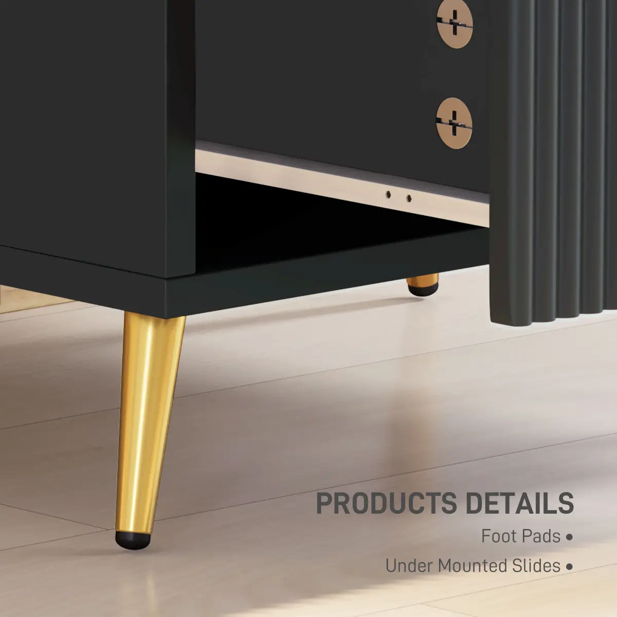 N/A Bedside Tables - Bedside Table