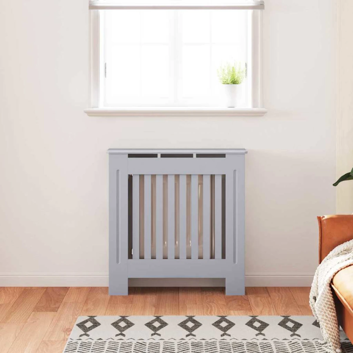 VidaXL Radiator Cover 78x19x81.5cm Wood HomeDecor by vidaXL