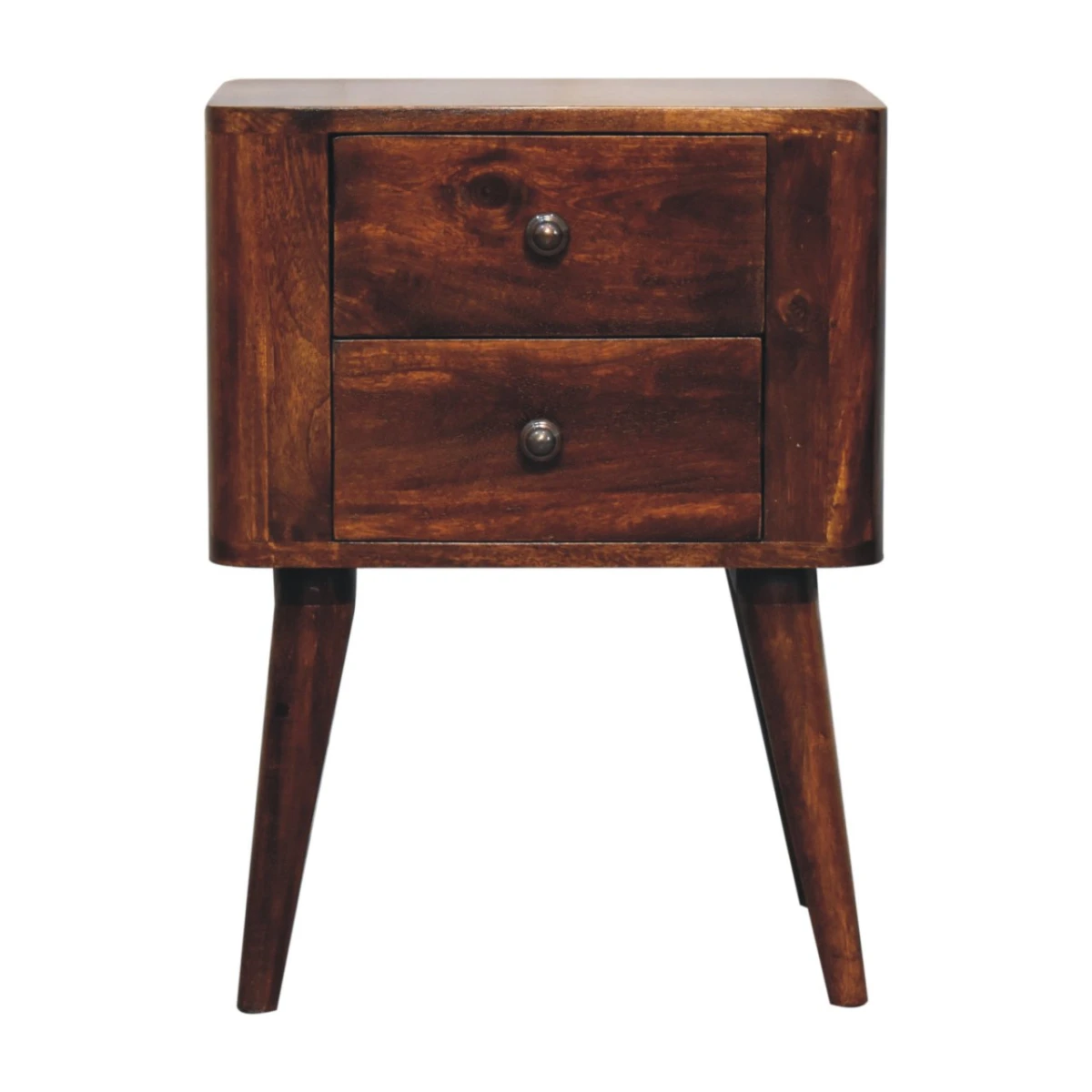 Artisan Bedside Table Mango Wood 2-Drawer Bedroom by Artisan Furniture
