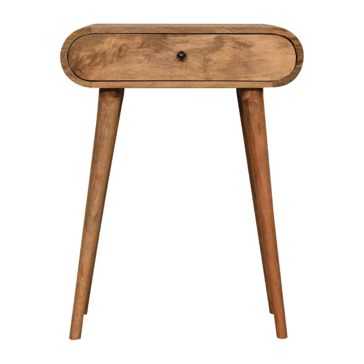 Artisan Furniture Artisan Console Table Mini Mango Wood Round Entry - Console Table