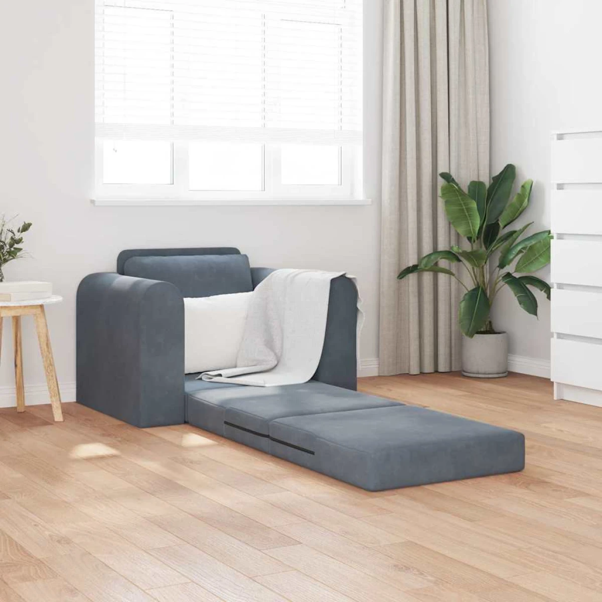 vidaXL vidaXL Sofa Bed 98x71x83 Velvet Ergonomic Lounge - Sofa