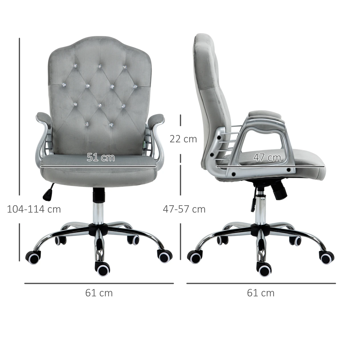 N/A Premium Massage Office Chair Adjustable Six Point Massage Eight Modes Heating For Home Office - Office Chair