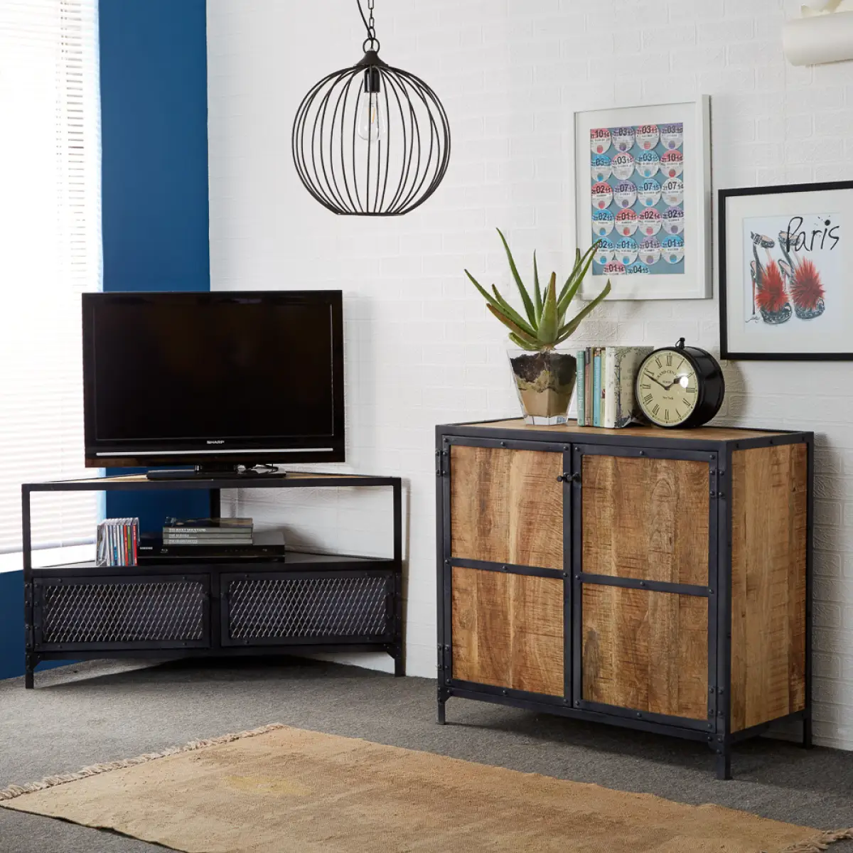 Indian Hub Ascot Small Sideboard - Sideboard