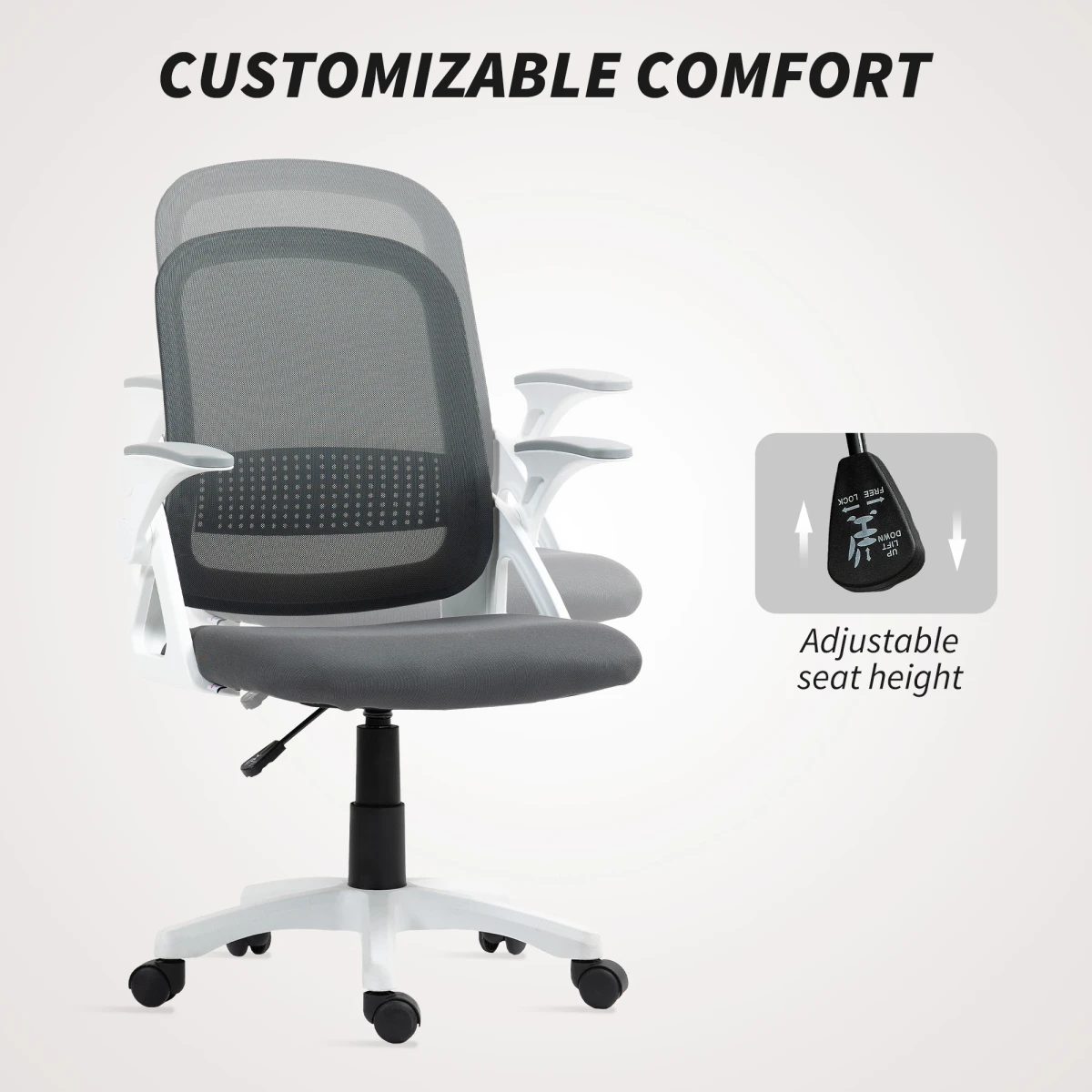 N/A MeshPro Office Chair 16in Mesh Back Home - Office Chair