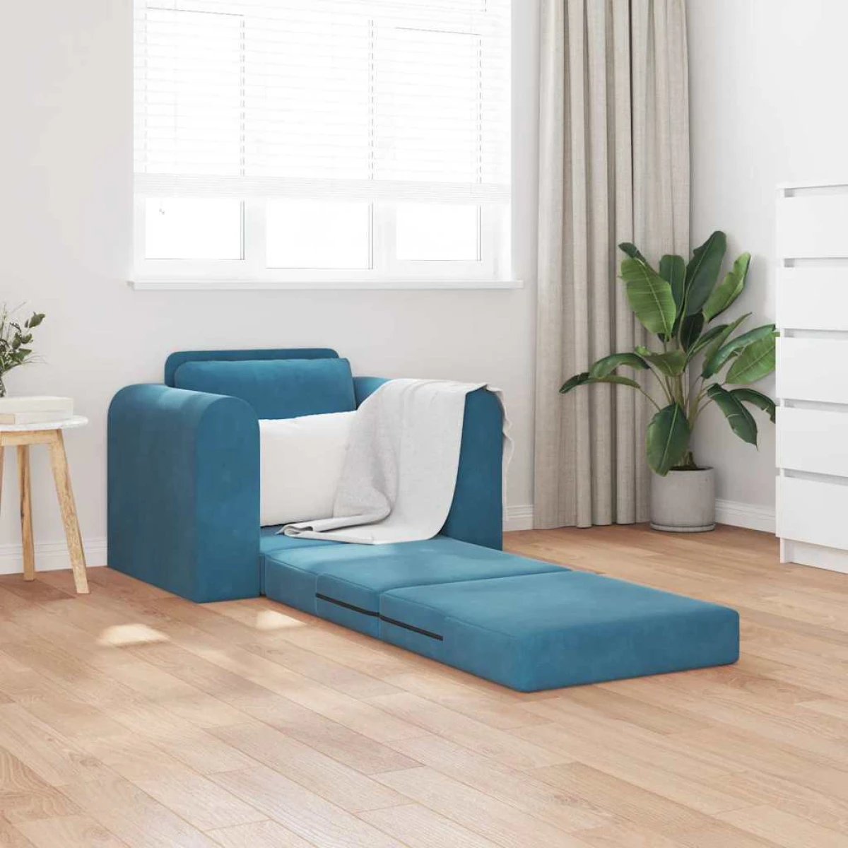 vidaXL VidaXL Sofa Bed 98x71x83 Cm Velvet Comfort For Homes - Sofa Bed