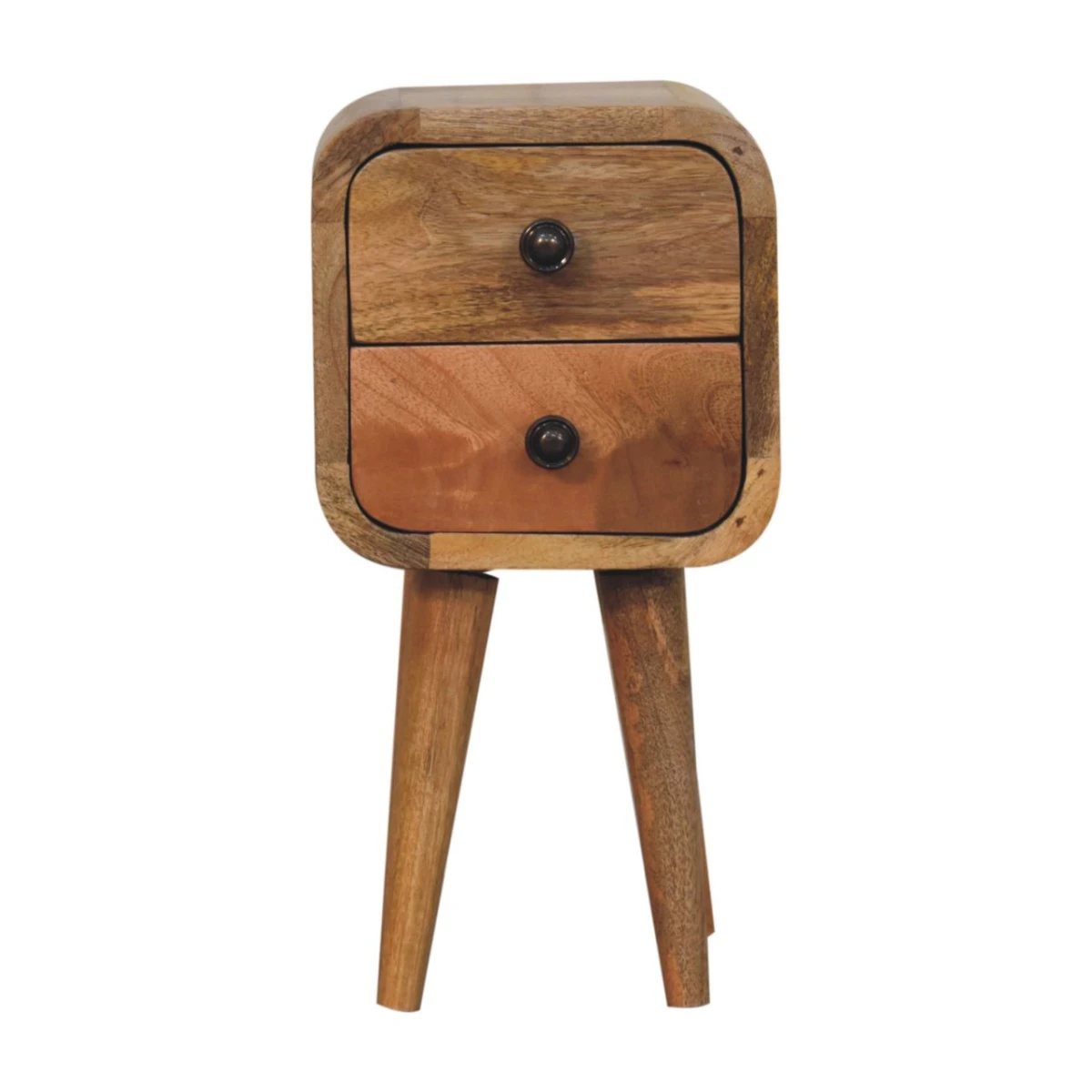 Artisan Furniture Artisan Bedside Table Compact 2-Drawer SmallSpace - Bedside Table