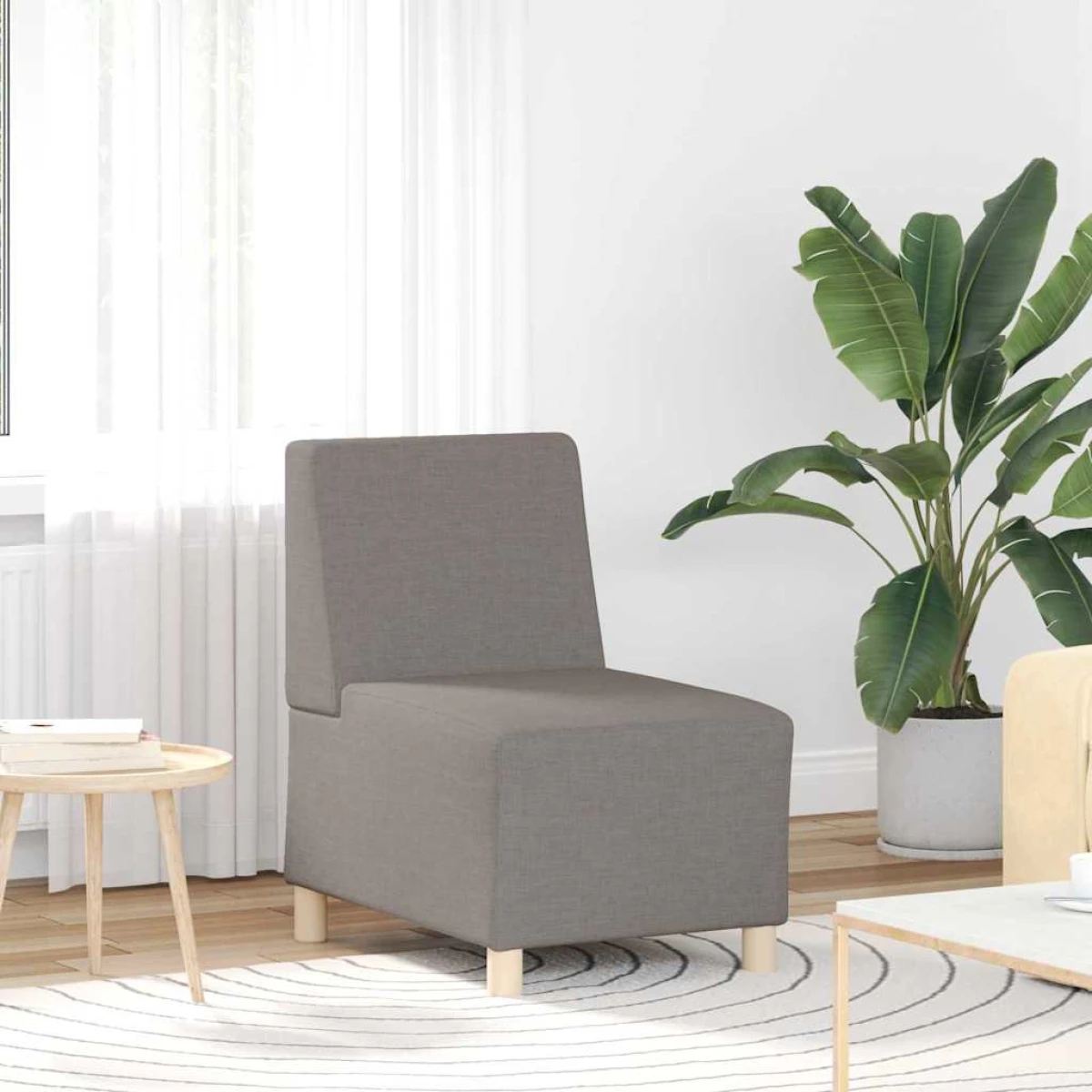 vidaXL VidaXL Modular Sofa Unit 55x74x82cm Armless Fabric Home - Sofa