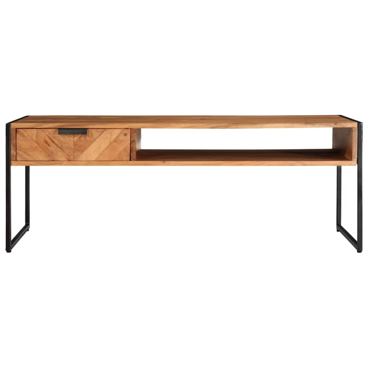 VidaXL Coffee Table 110x55x40 Solid Acacia by vidaXL