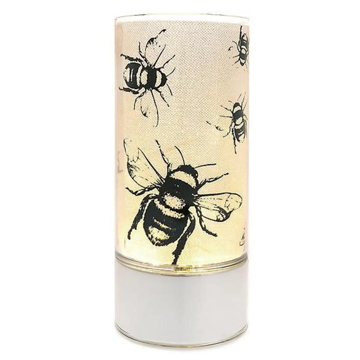 Widdop Widdop BUMBLEBEE WALL CLOCK /LED LIGHT UP TUBE 20CM - Clock