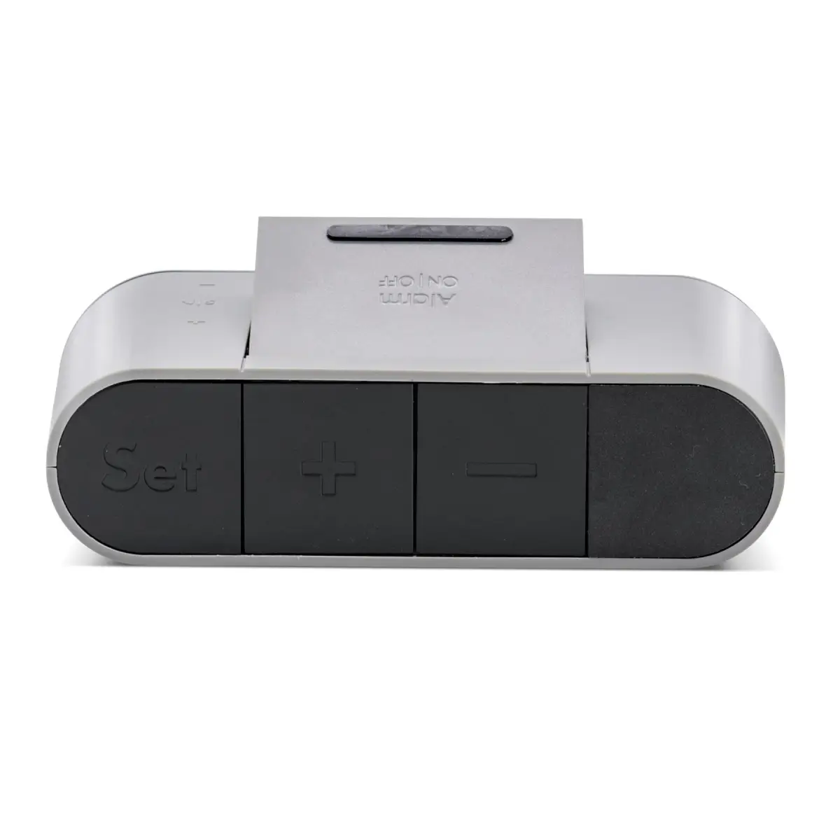 Acctim Acctim Kian Reverse Digital Pop Up Alarm Clock Matt Grey 16109 - Clock