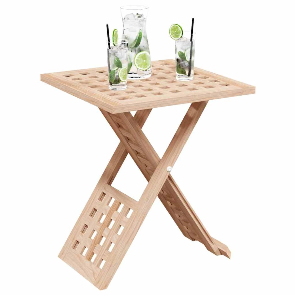 vidaXL Coffee Table 33x33x40.5cm Walnut Home by vidaXL