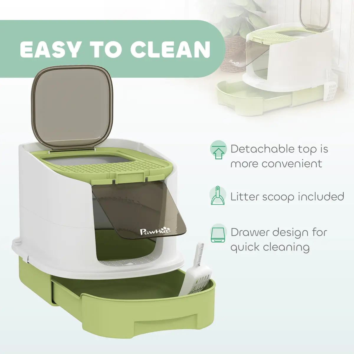 N/A Cat Litter Box - Cat Litter