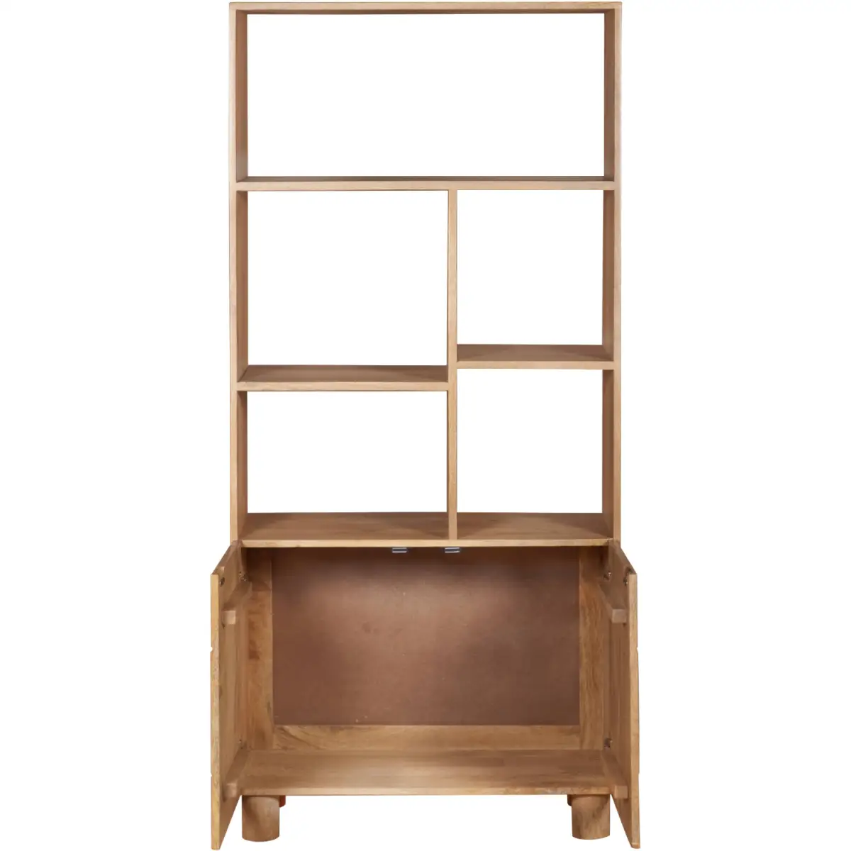 Indian Hub Austin Solid Wood Bookcase - Bookcase