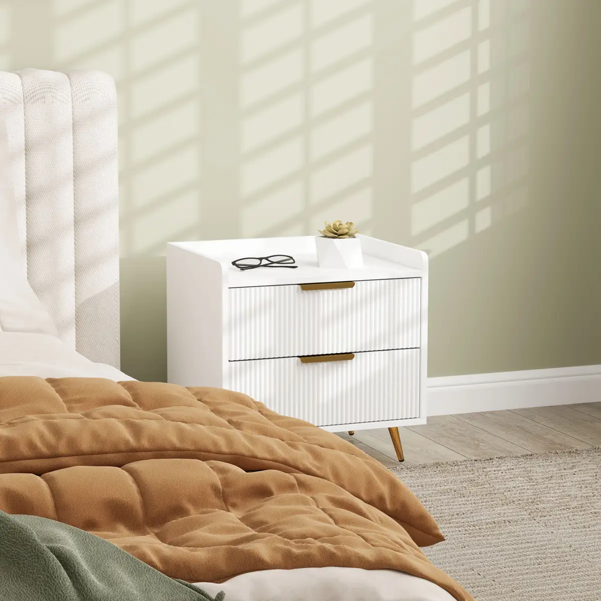 N/A Bedside Tables - Bedside Table