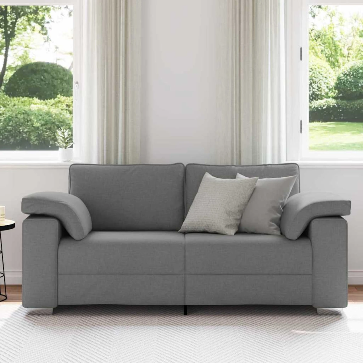 vidaXL VidaXL Sofa 180x77x82cm Fabric Cushioned Lounge - Sofa