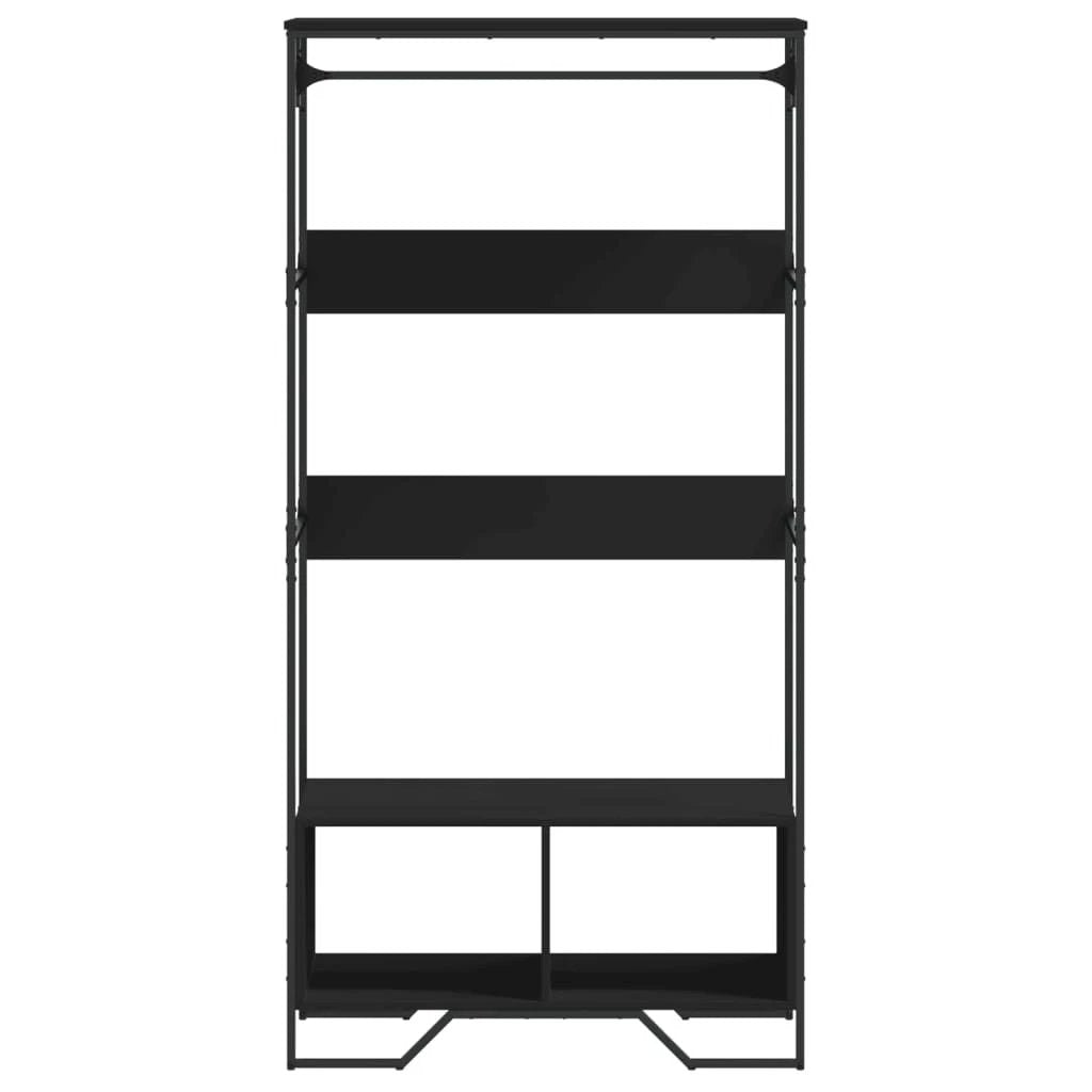 vidaXL vidaXL Wardrobe Black 90x50x180 cm Engineered Wood - Wardrobe