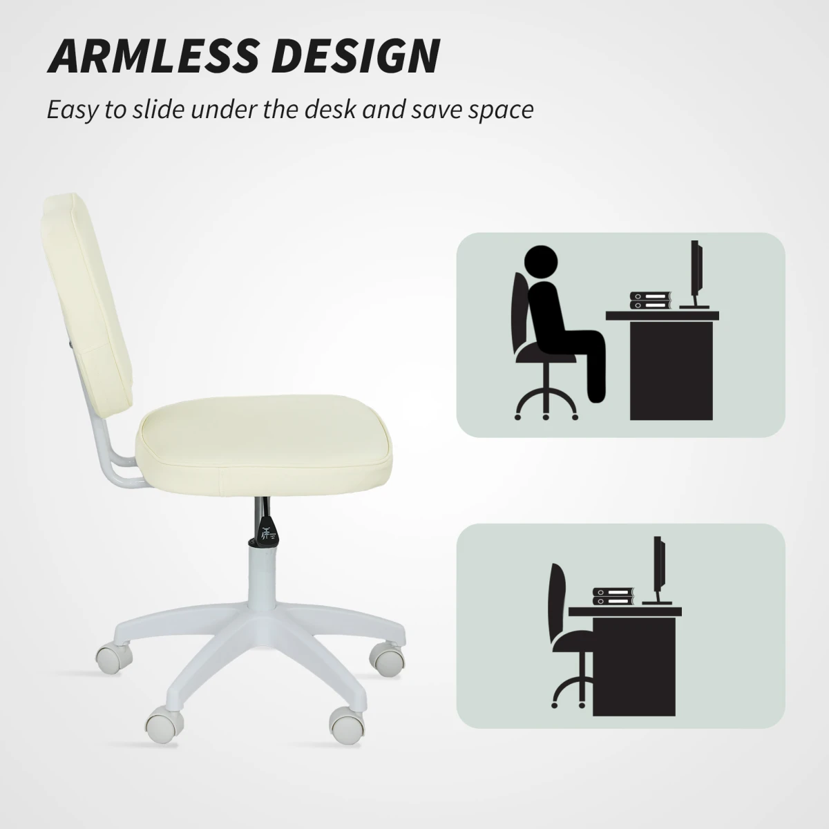 Premium Office Chair Height Massage Home Desk by N/A