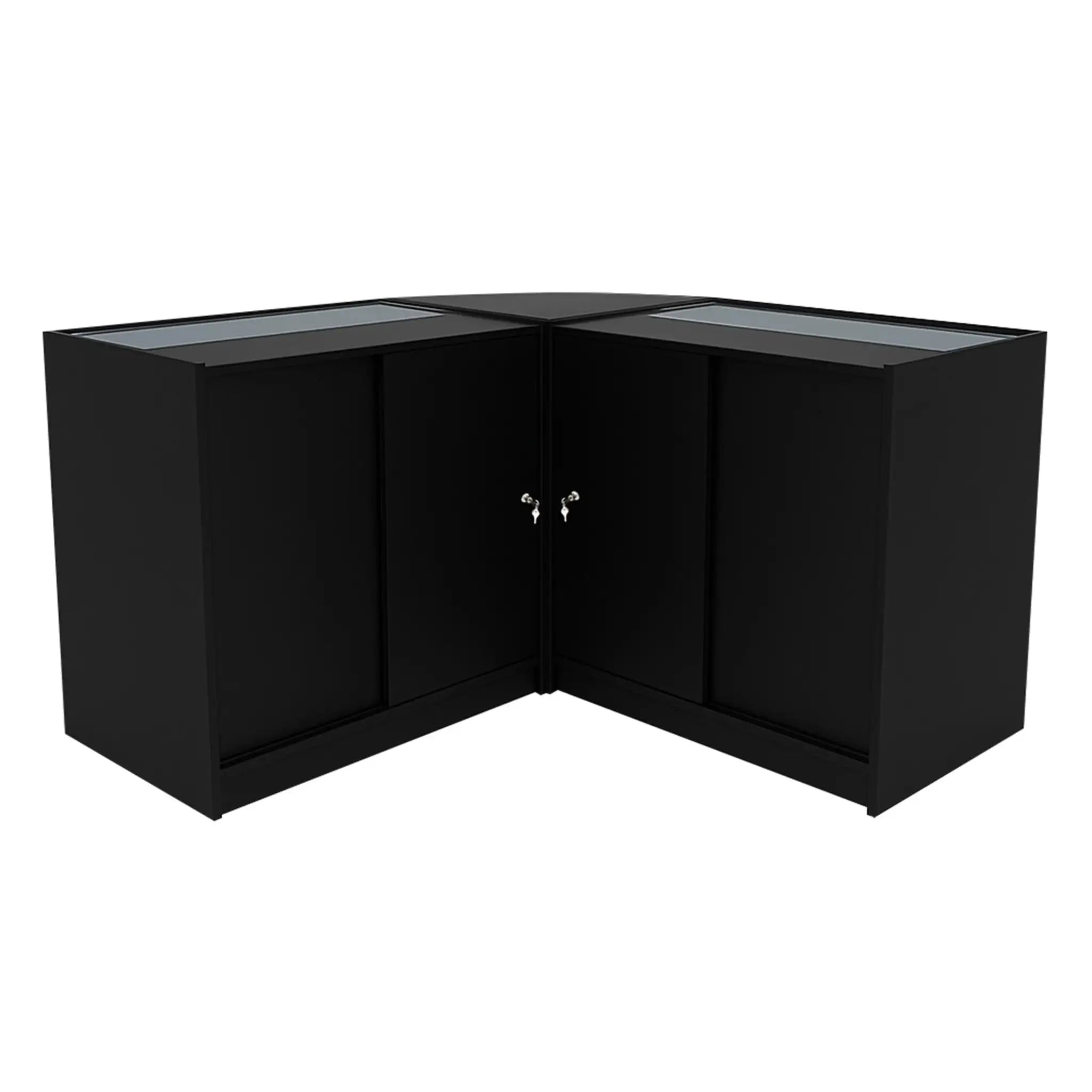 Monster Shop Helios LED Shop Counter Set CM60 & 2 x K900 - Black -