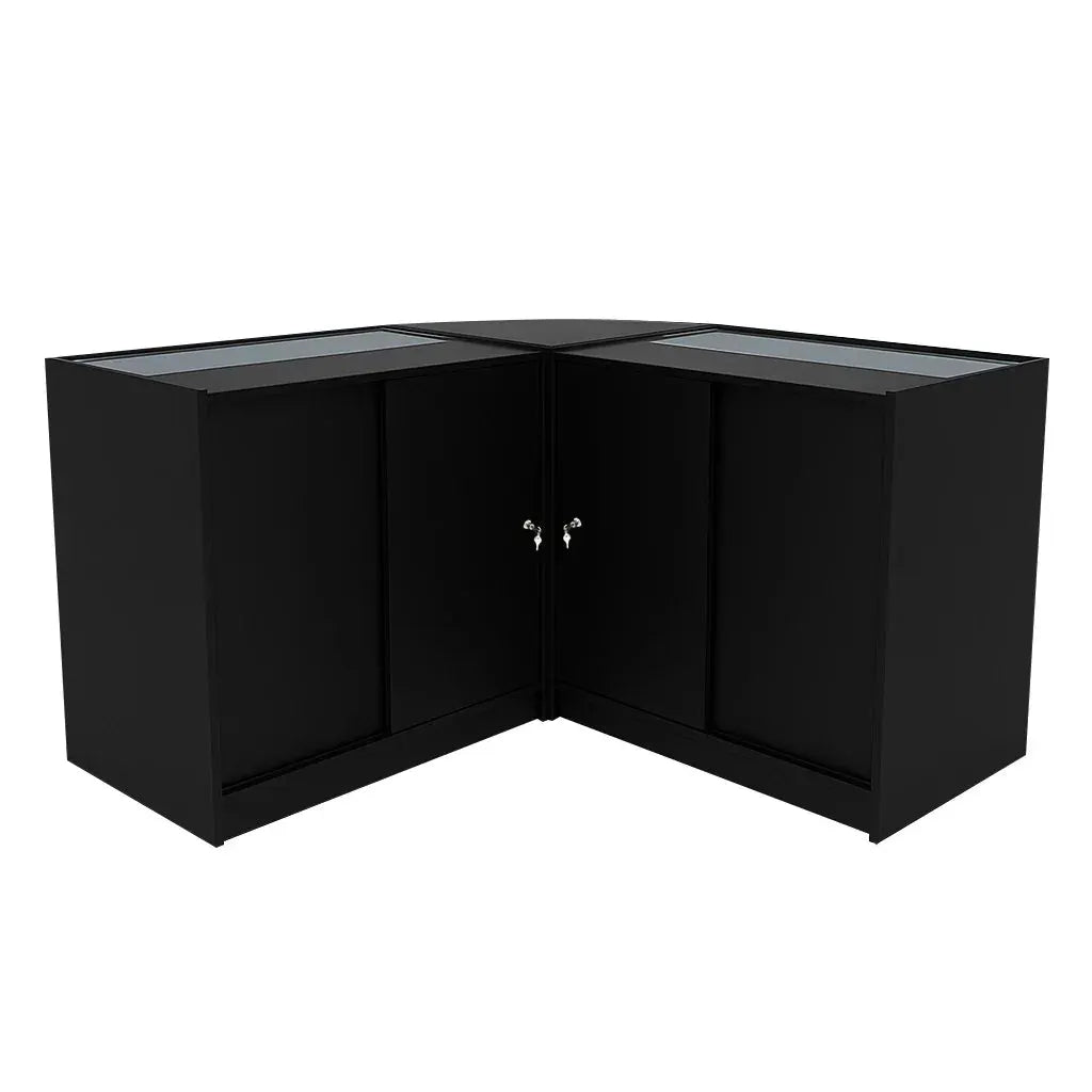 Monster Shop Adonis LED Shop Counter Set B900, C900 & CM60 - Black -