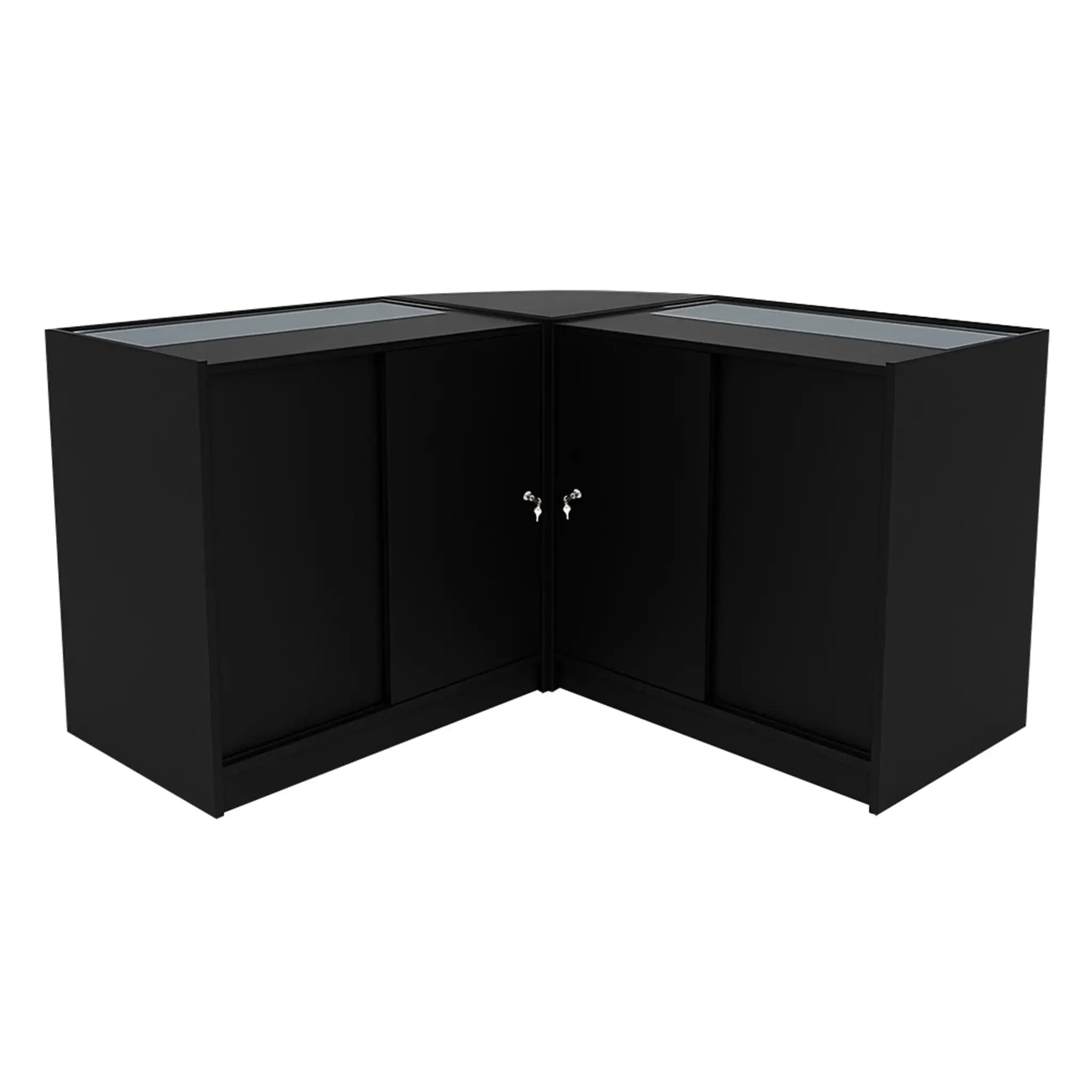 Monster Shop Triton LED Shop Counter Set K900, B900 & CM60 - Black -