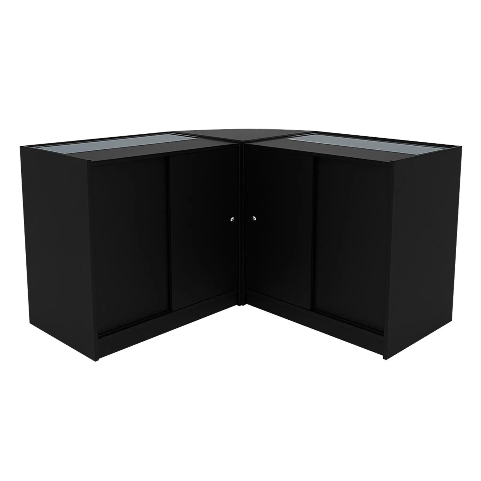 Monster Shop Apollo LED Shop Counter Set LM60 & 2 x K900 - Black -