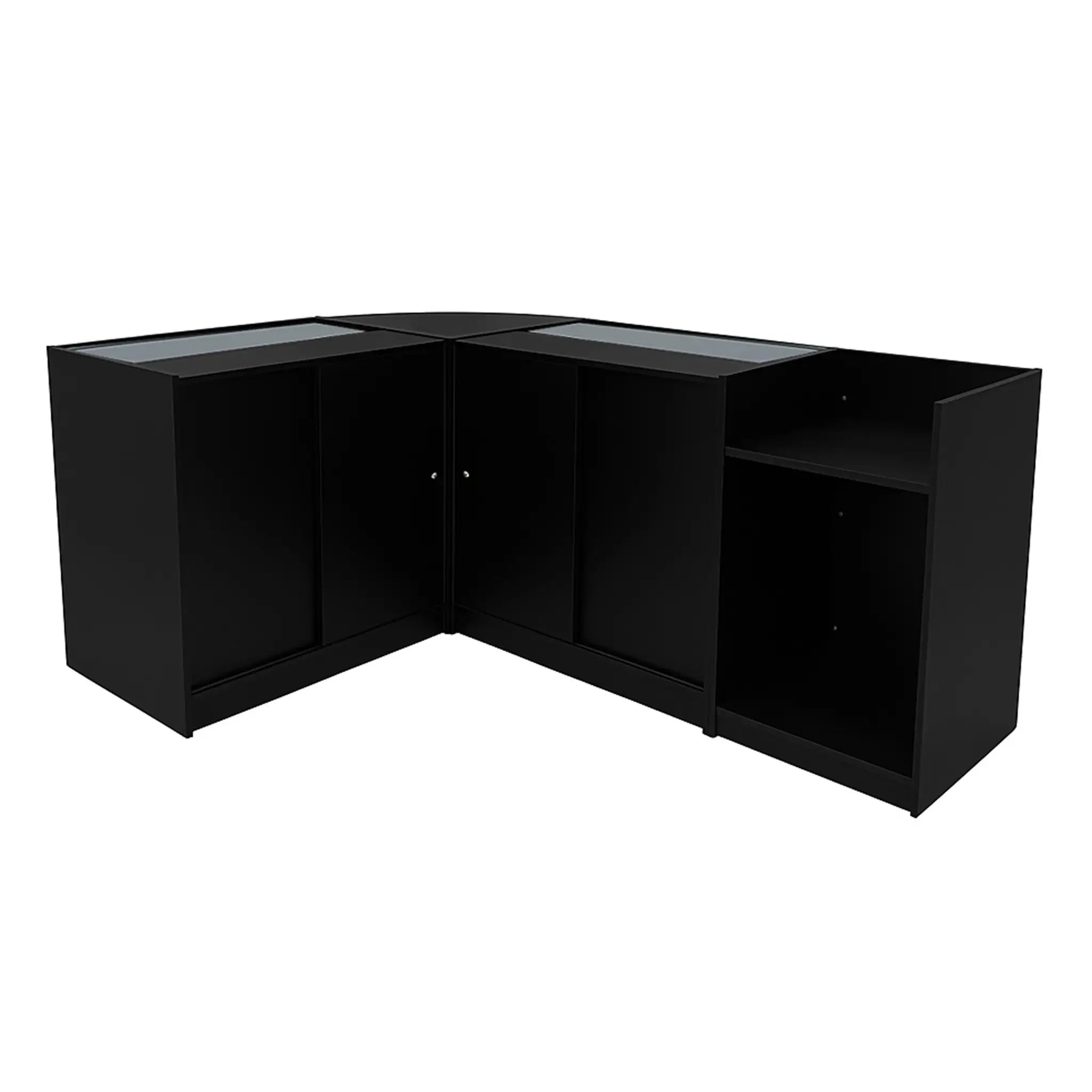 Monster Shop Phoenix LED Shop Counter Set CM60, TB60 & 2 x C900 - Black -